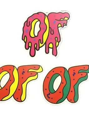 Odd Future | Design | Odd Future Of Donut Logo Sticker Lot 3 Tyler The ...